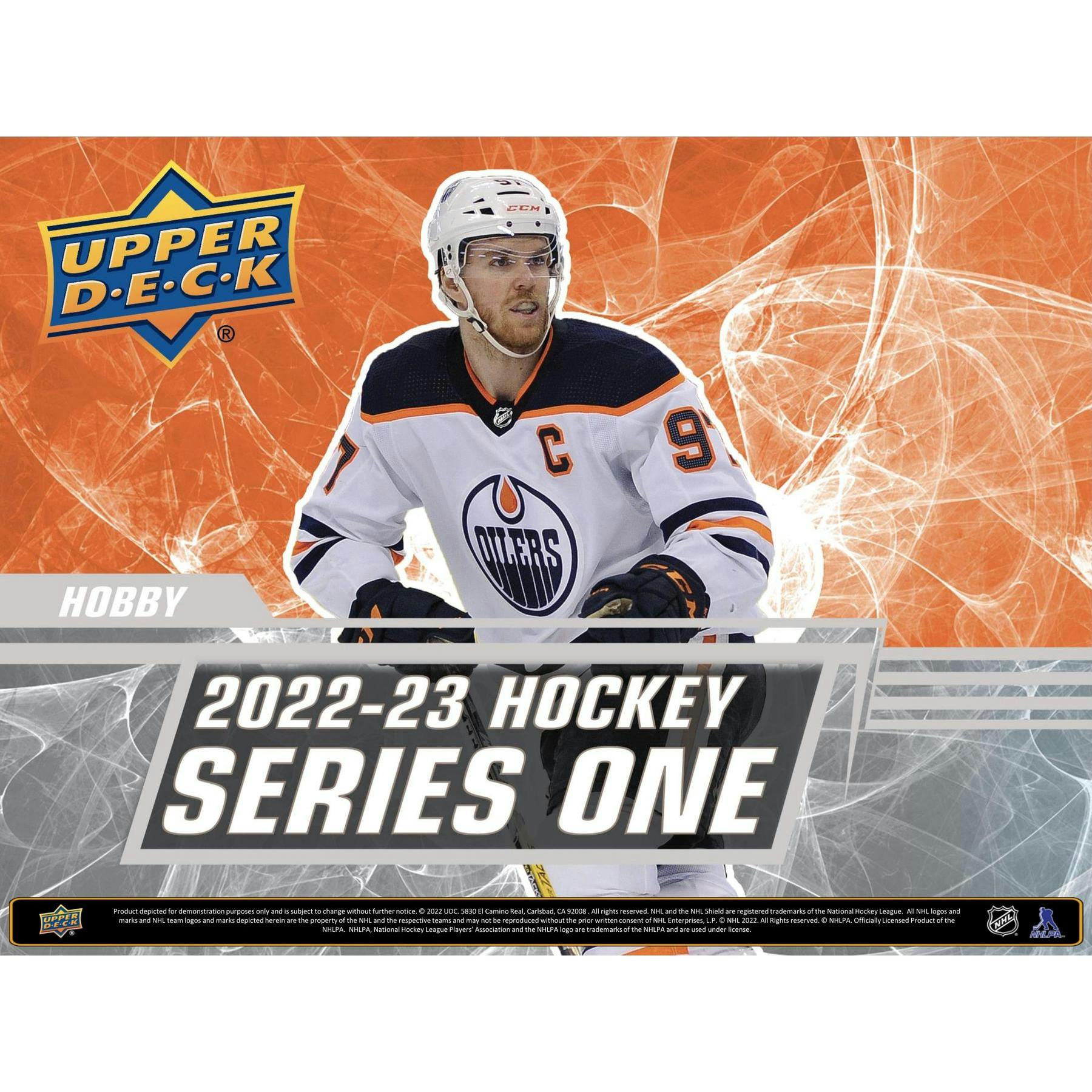 2022/23 Upper Deck Series 1 Hockey Hobby 12-Box Case
