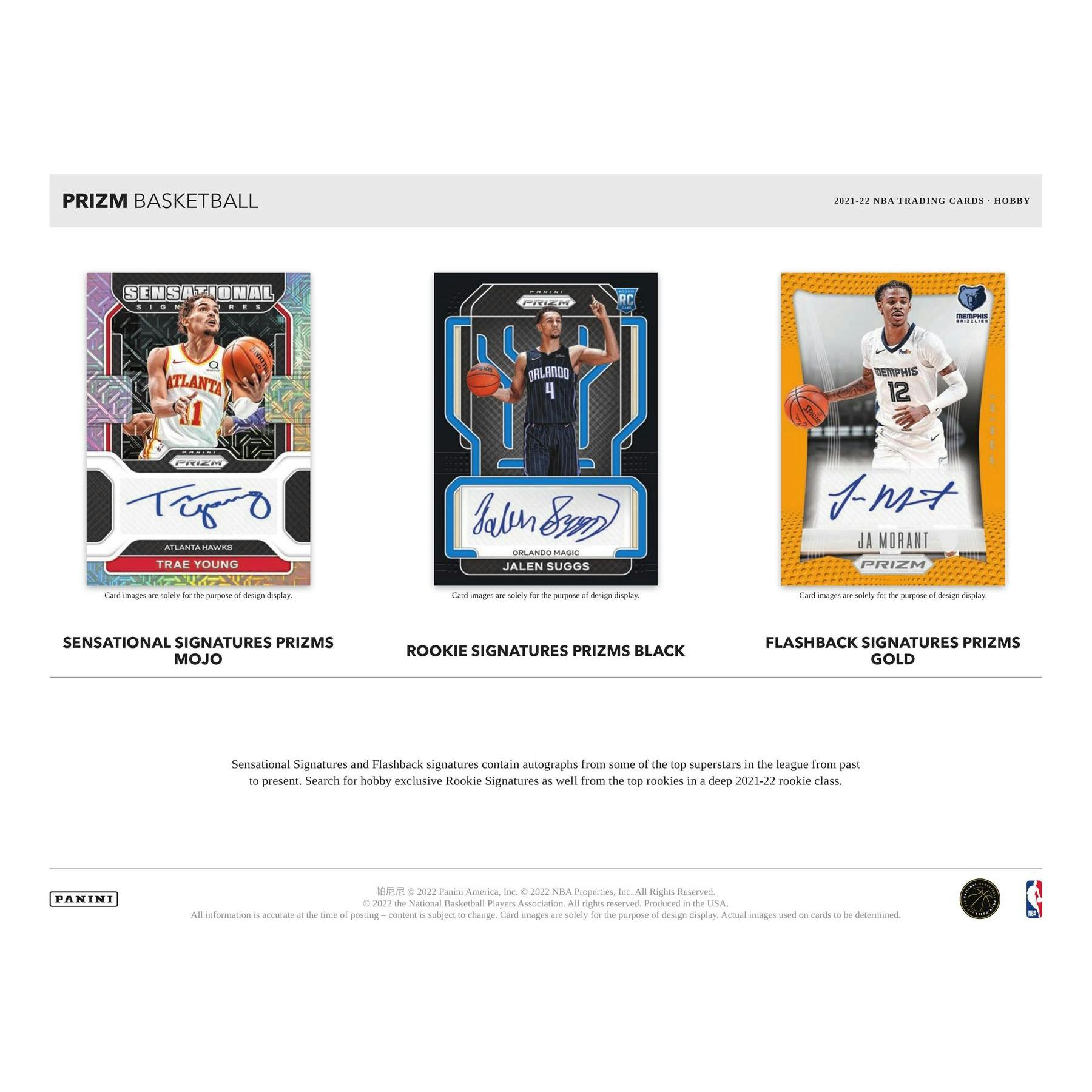 2021/22 Panini Prizm Basketball Hobby Pack