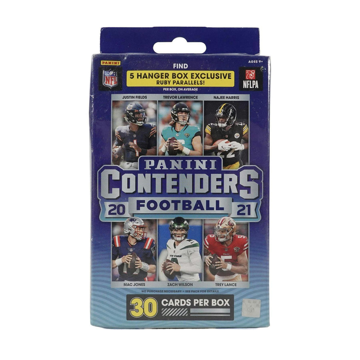 2021 Panini Contenders Football Hanger Box (Ruby Parallels!) (Reed Buy)