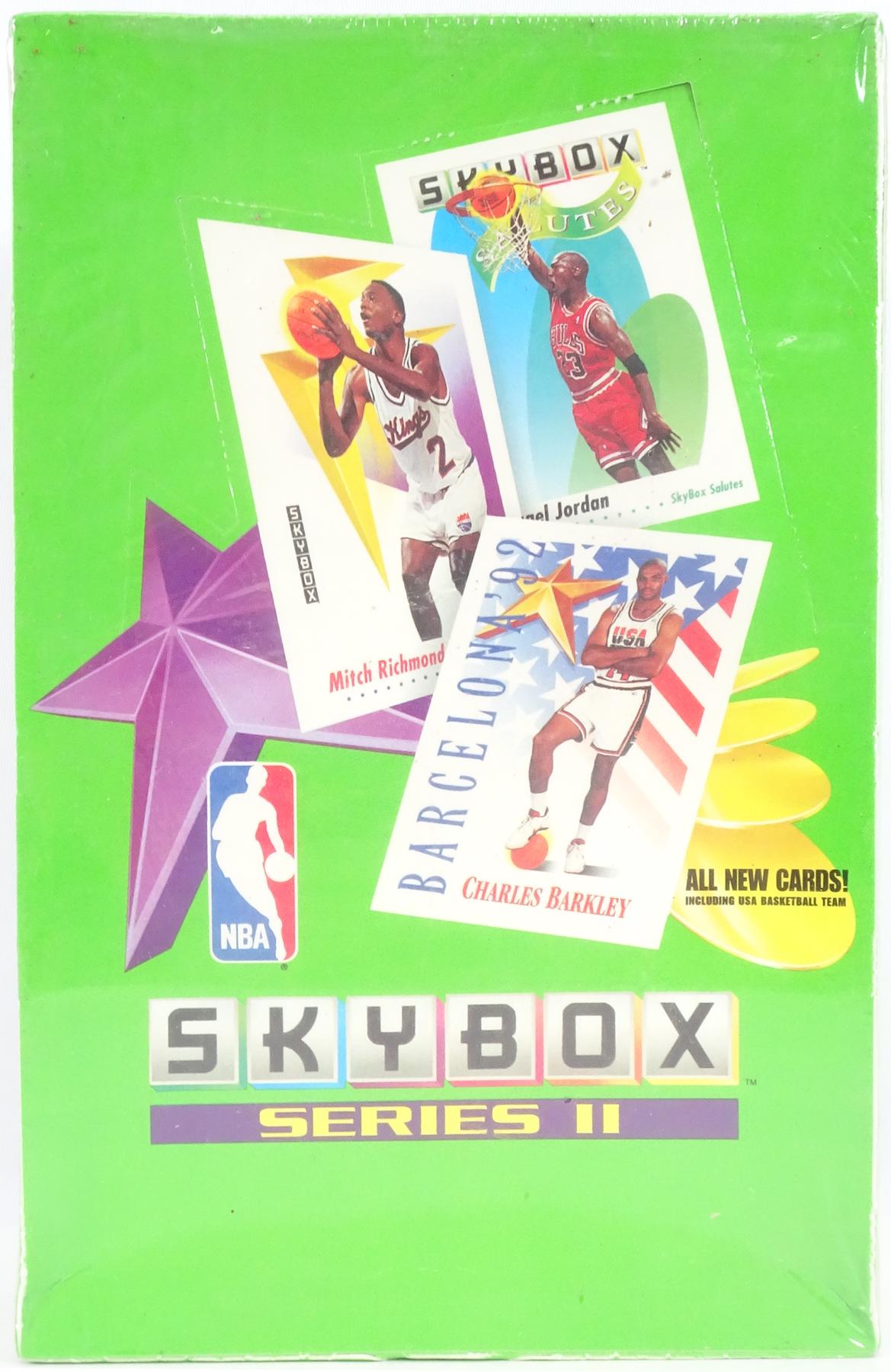 1991/92 Skybox Series 2 Basketball Hobby Box (Reed Buy)