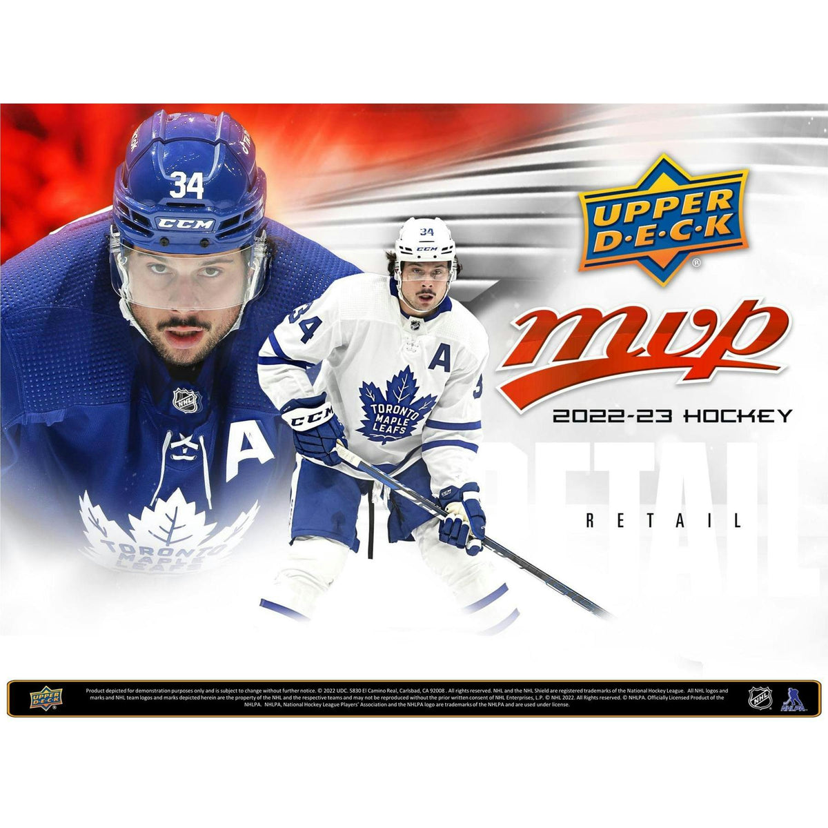2022/23 Upper Deck MVP Hockey Retail Pack