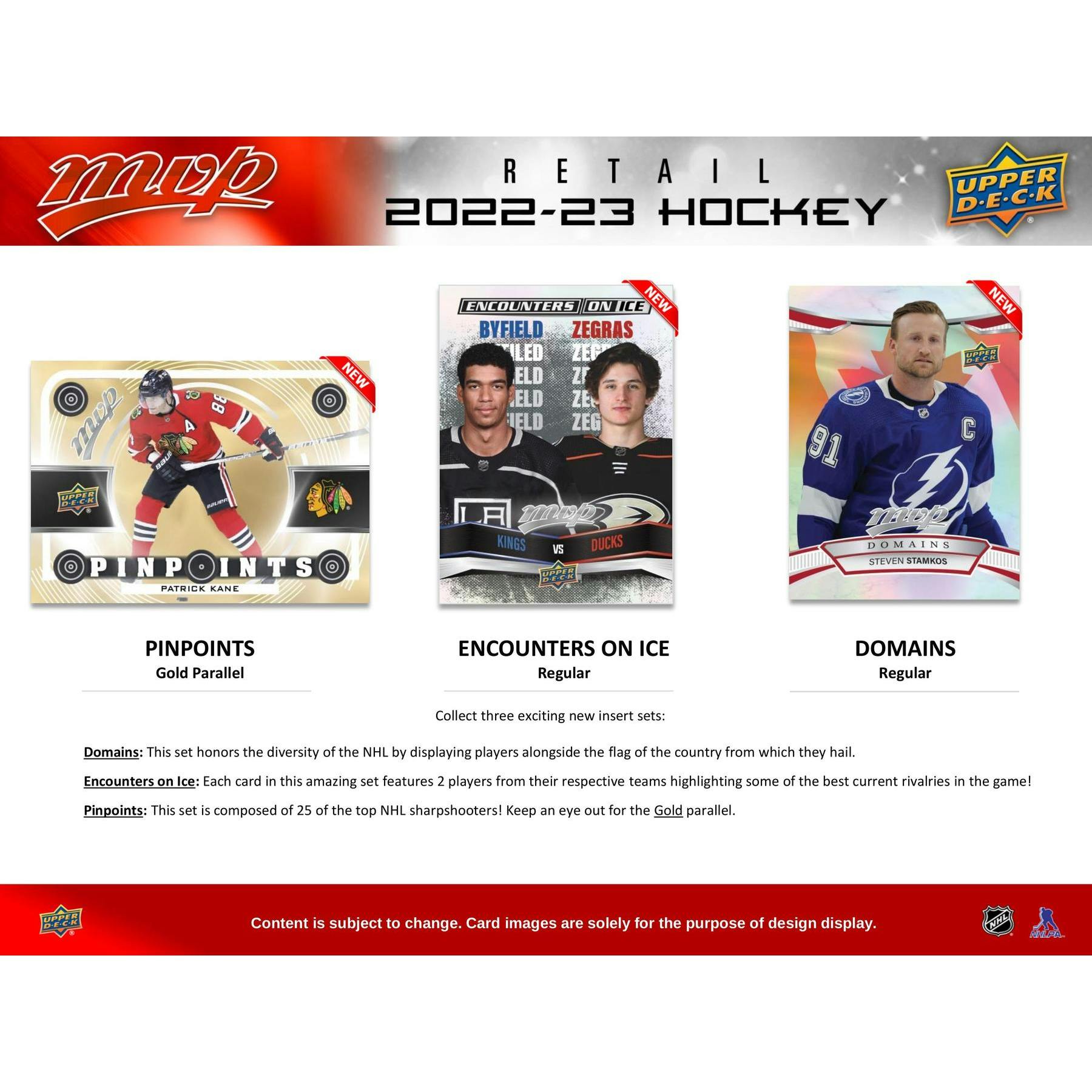2022/23 Upper Deck MVP Hockey Retail Pack