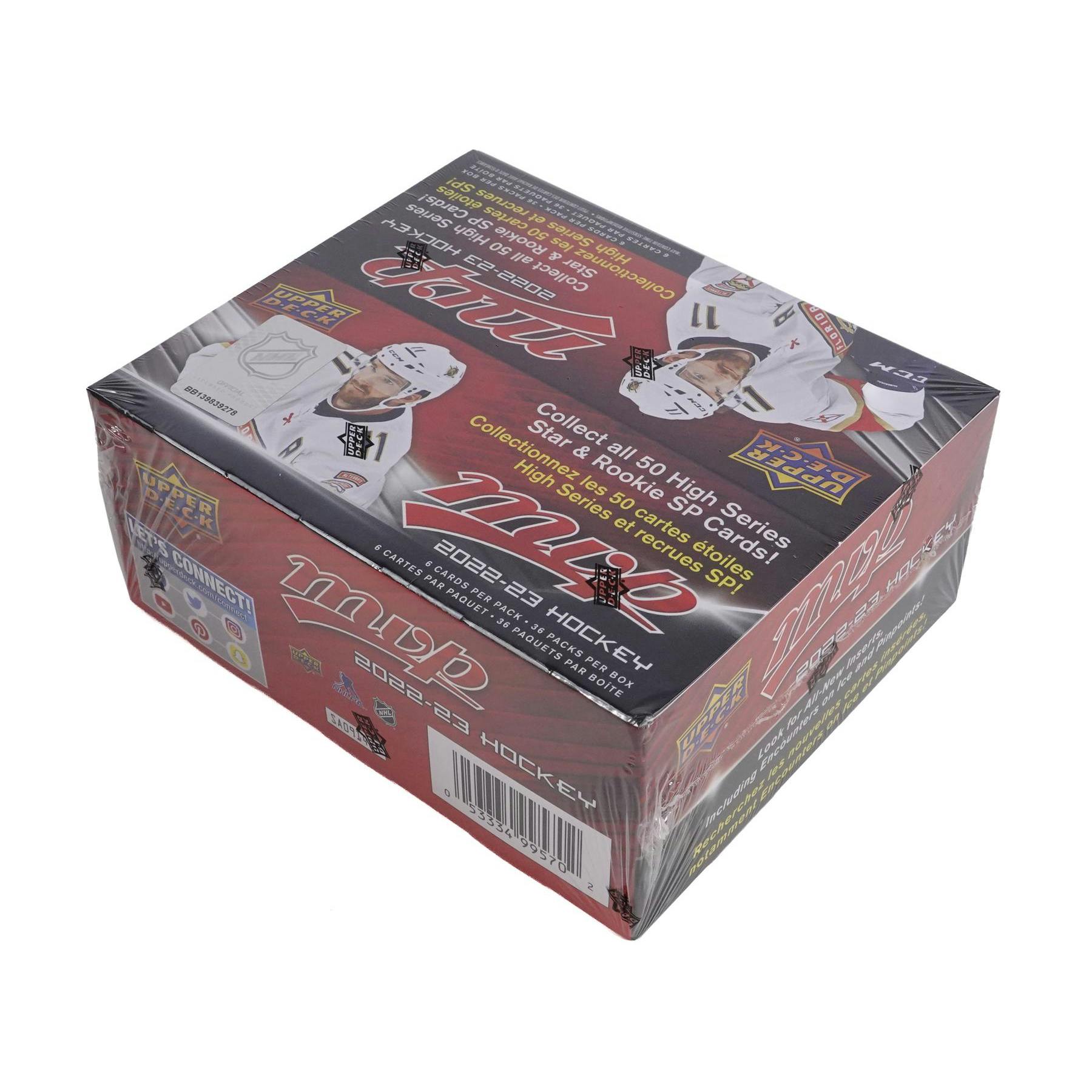 2022/23 Upper Deck MVP Hockey 36-Pack Retail Box (Reed Buy)