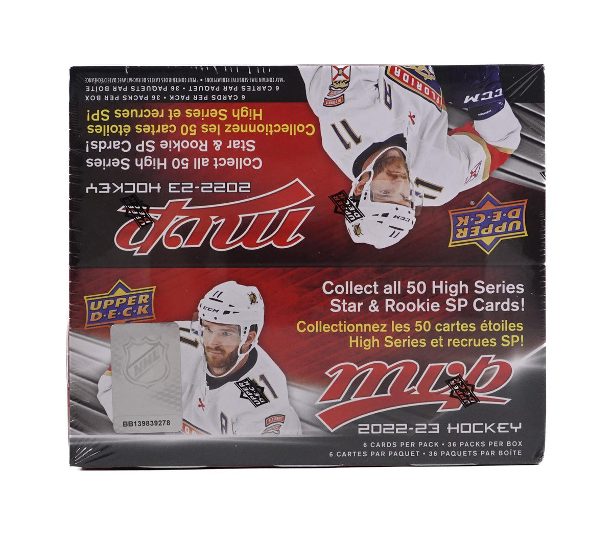 2022/23 Upper Deck MVP Hockey 36-Pack Retail Box (Reed Buy)