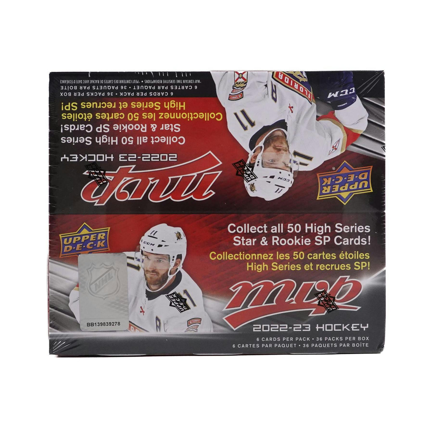 2022/23 Upper Deck MVP Hockey 36-Pack Retail Box (Reed Buy)