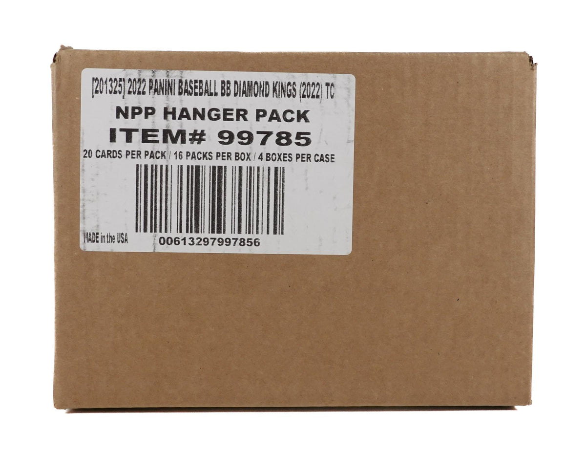 2022 Panini Diamond Kings Baseball Hanger 16-Pack 4-Box Case