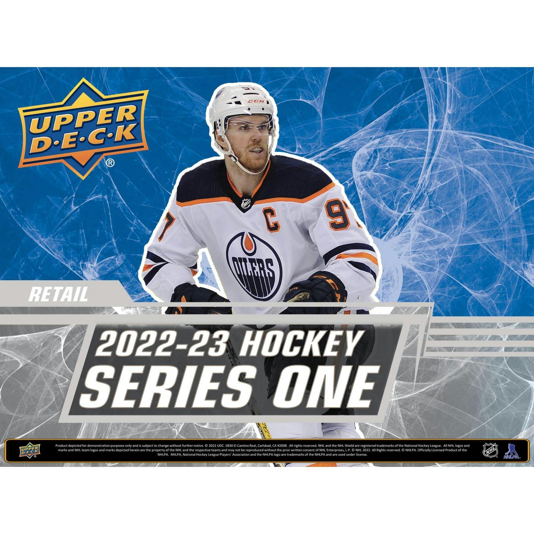 2022/23 Upper Deck Series 1 Hockey Tin (Box) (Reed Buy)