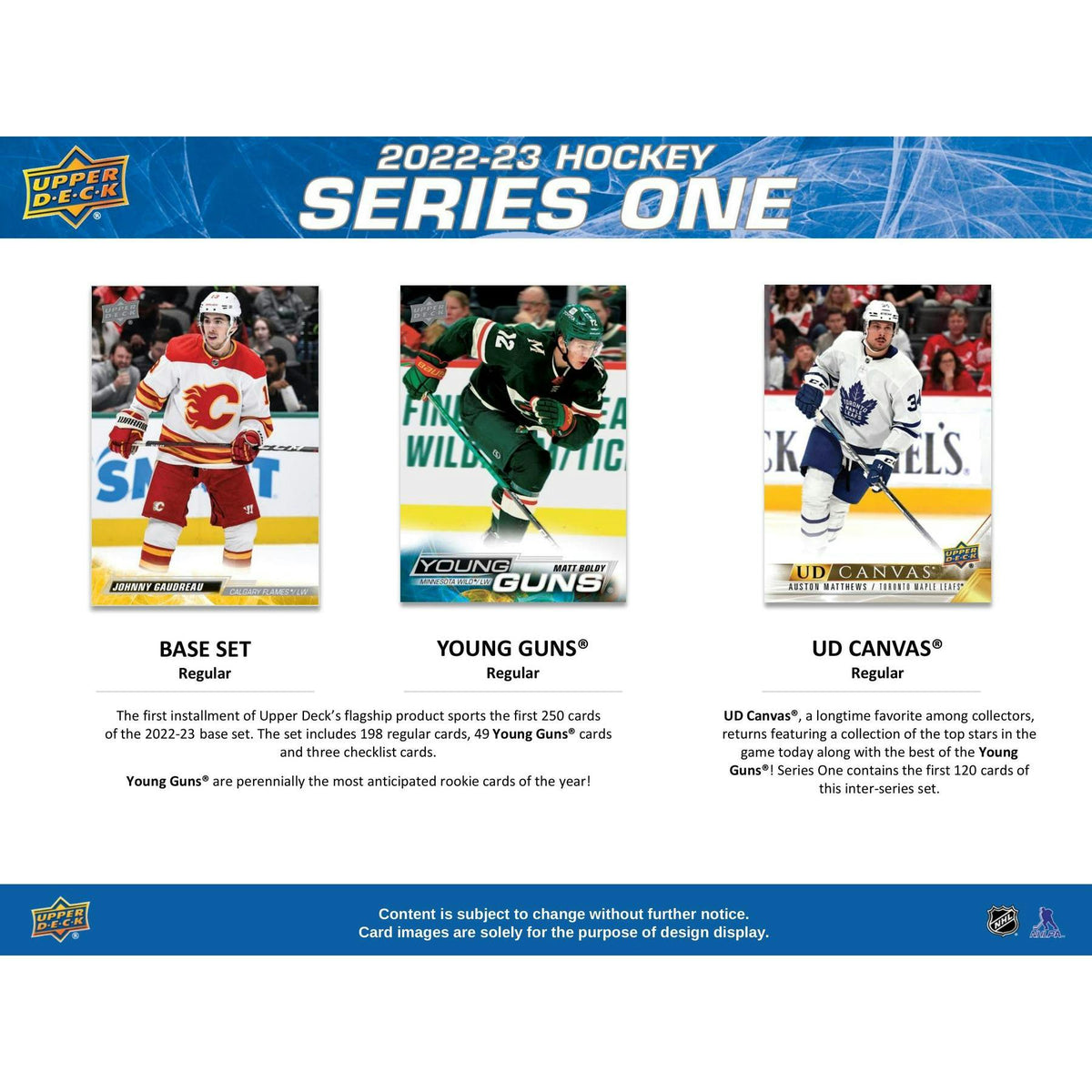 2022/23 Upper Deck Series 1 Hockey 24-Pack Retail Box (Reed Buy)