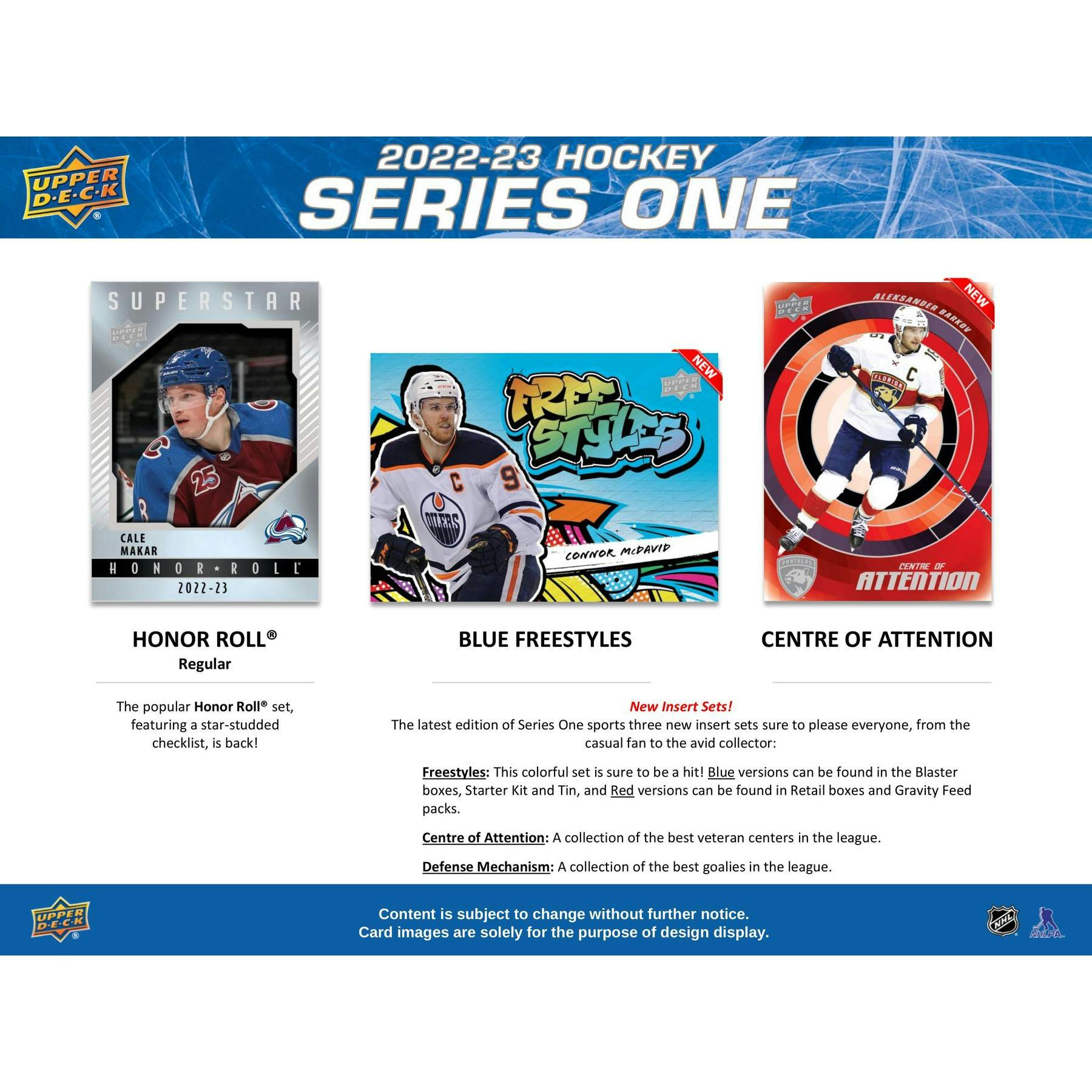 2022/23 Upper Deck Series 1 Hockey Blaster 20-Box Case (Reed Buy)