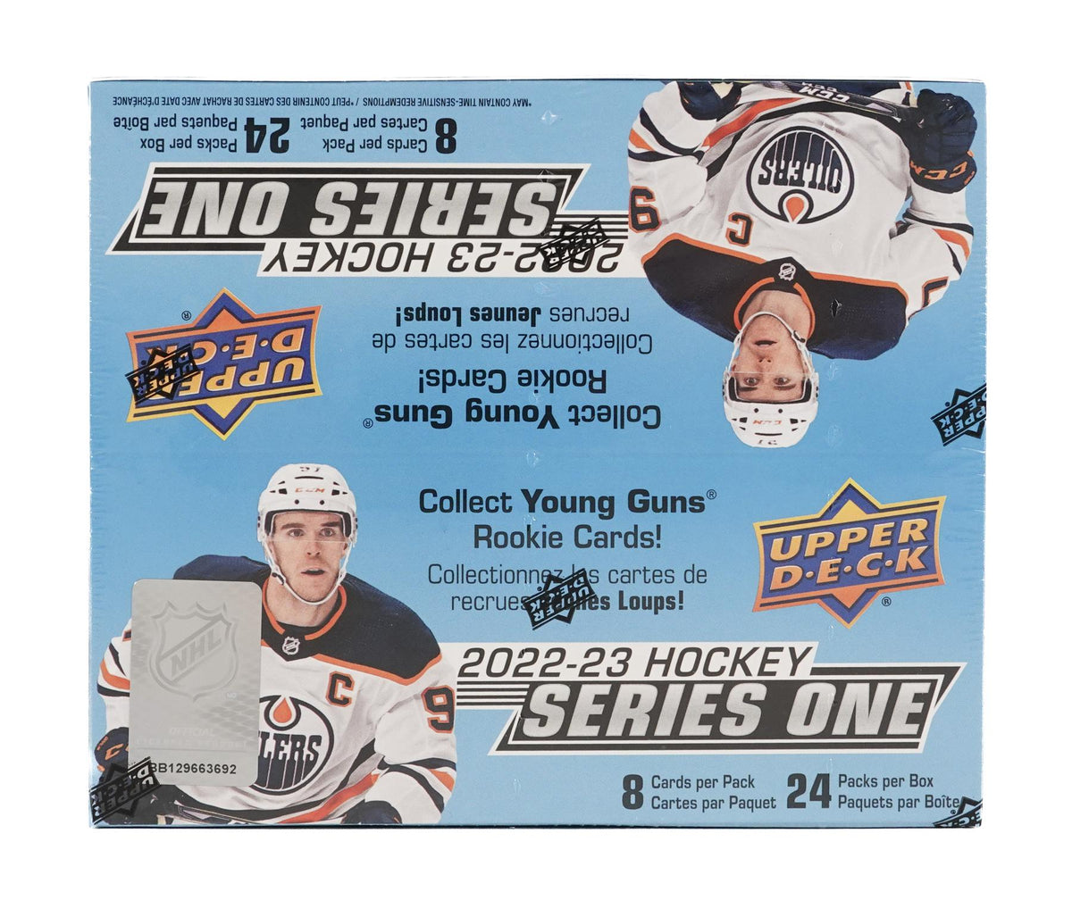2022/23 Upper Deck Series 1 Hockey 24-Pack Retail Box (Reed Buy)