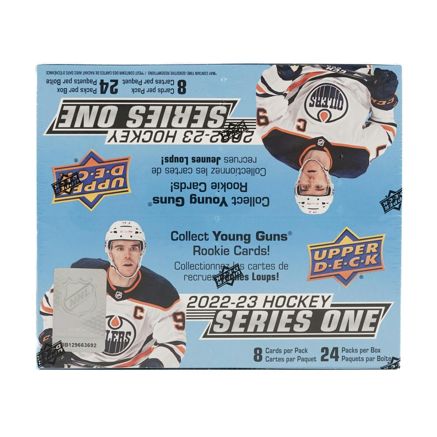 2022/23 Upper Deck Series 1 Hockey 24-Pack Retail Box (Reed Buy)