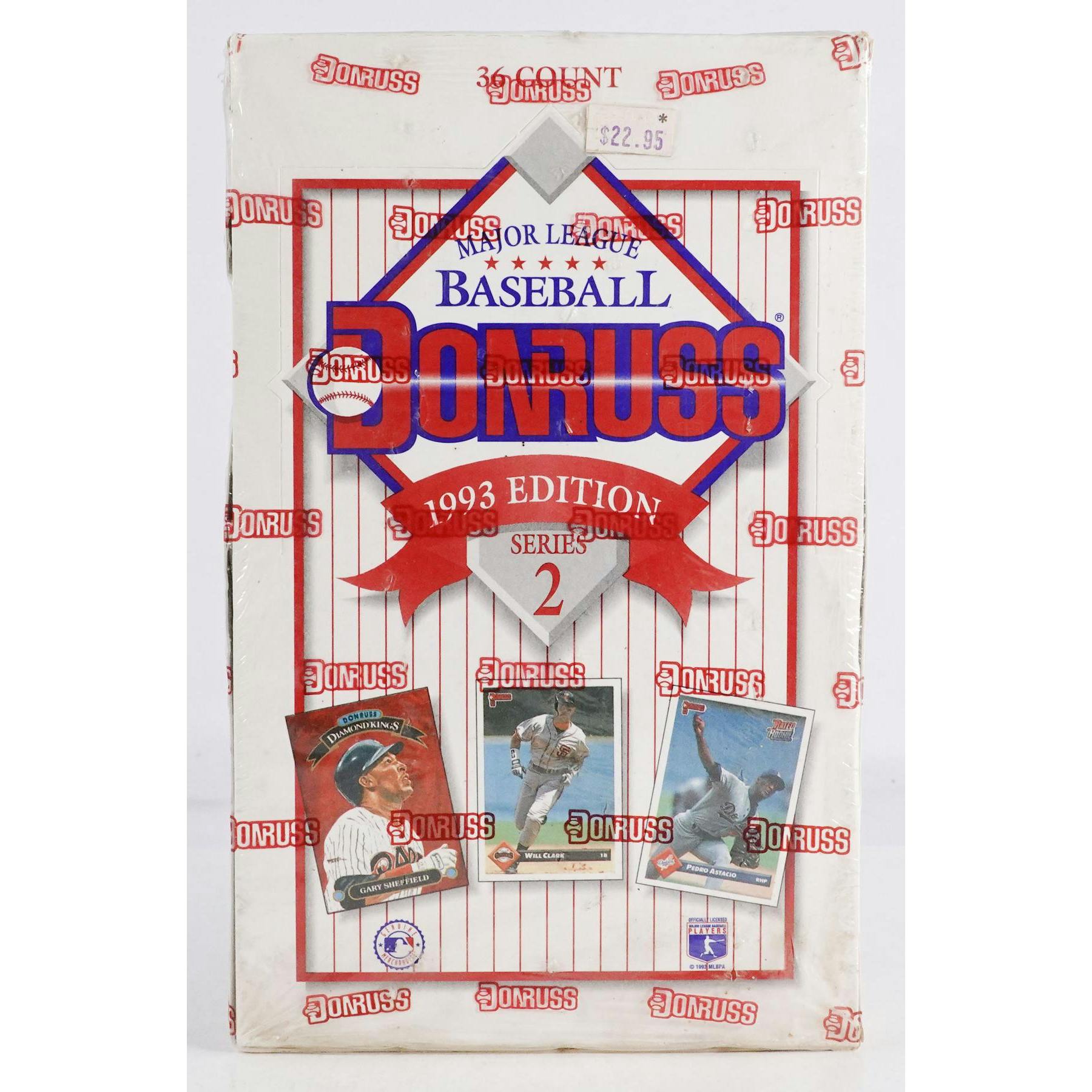 1993 Donruss Series 2 Baseball Hobby Box