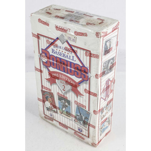1993 Donruss Series 2 Baseball Hobby Box