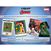 2022 Upper Deck Marvel Fleer Ultra Avengers Hobby 12-Box Case