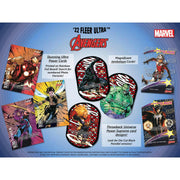 2022 Upper Deck Marvel Fleer Ultra Avengers Hobby 12-Box Case