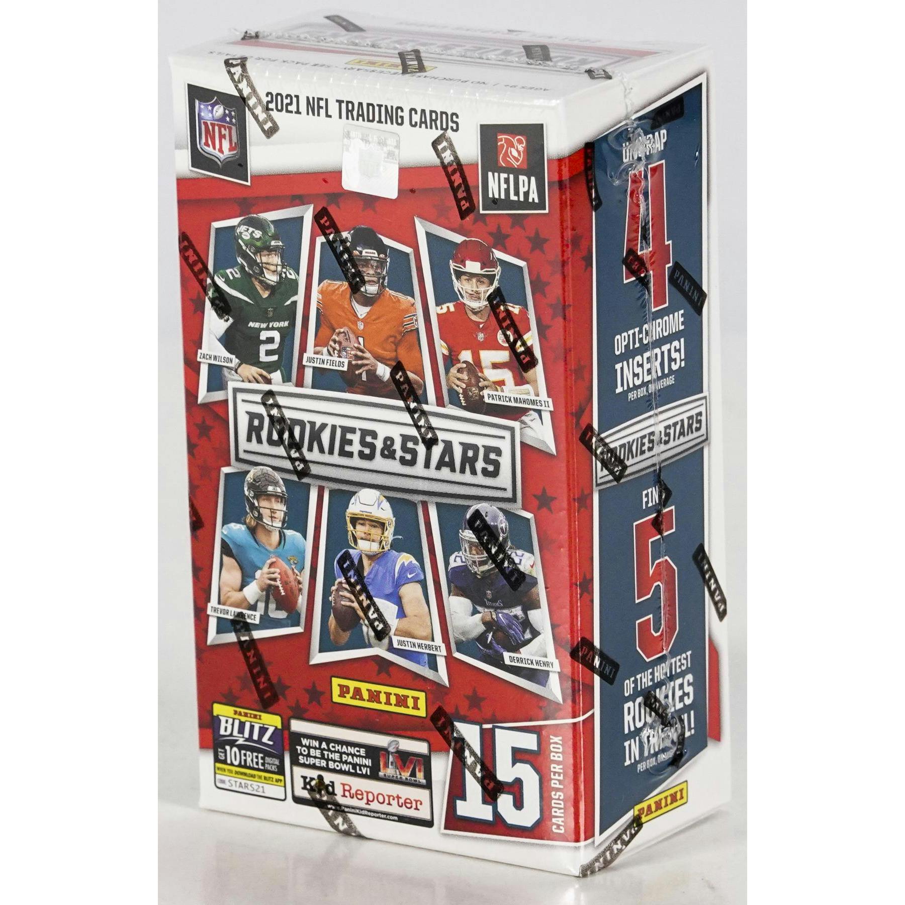 2021 Panini Rookies & Stars Football Cereal Box (Reed Buy)