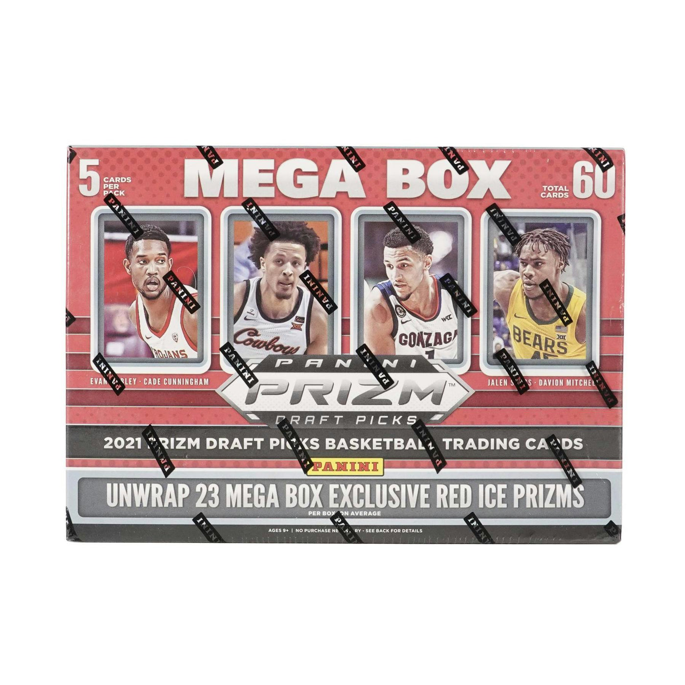 2021/22 Panini Prizm Draft Picks Basketball Mega Box (Red Ice Prizms!)