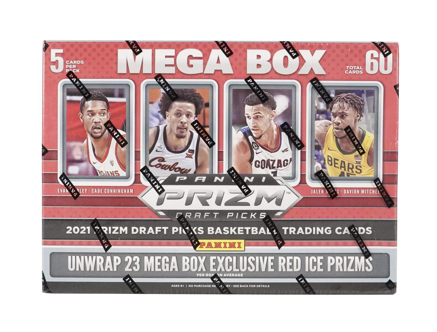 2021/22 Panini Prizm Draft Picks Basketball Mega Box (Red Ice Prizms!)