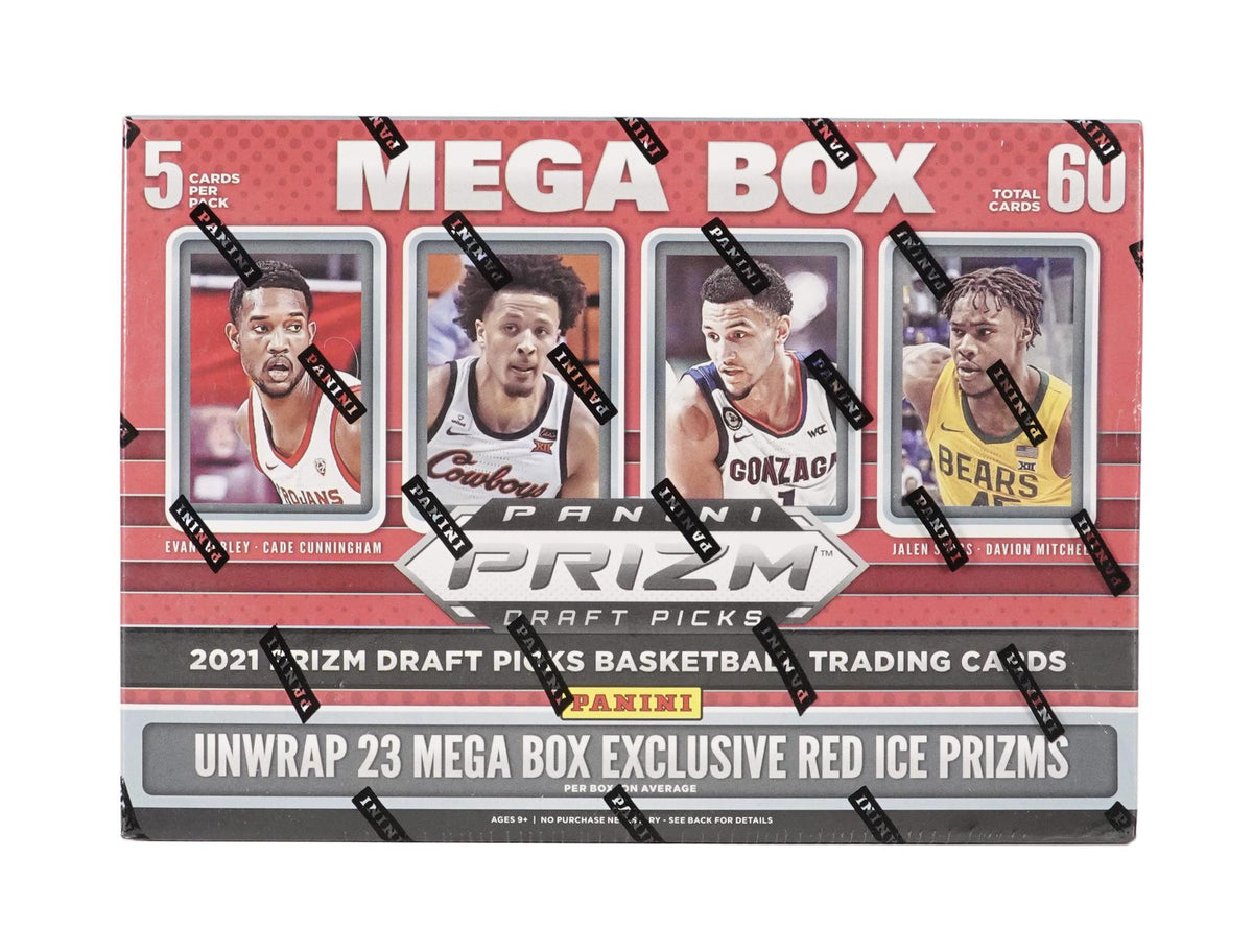 2021/22 Panini Prizm Draft Picks Basketball Mega Box (Red Ice Prizms!)