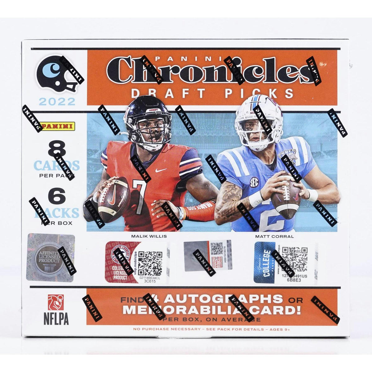 2022 Panini Chronicles Draft Picks Football Hobby Box