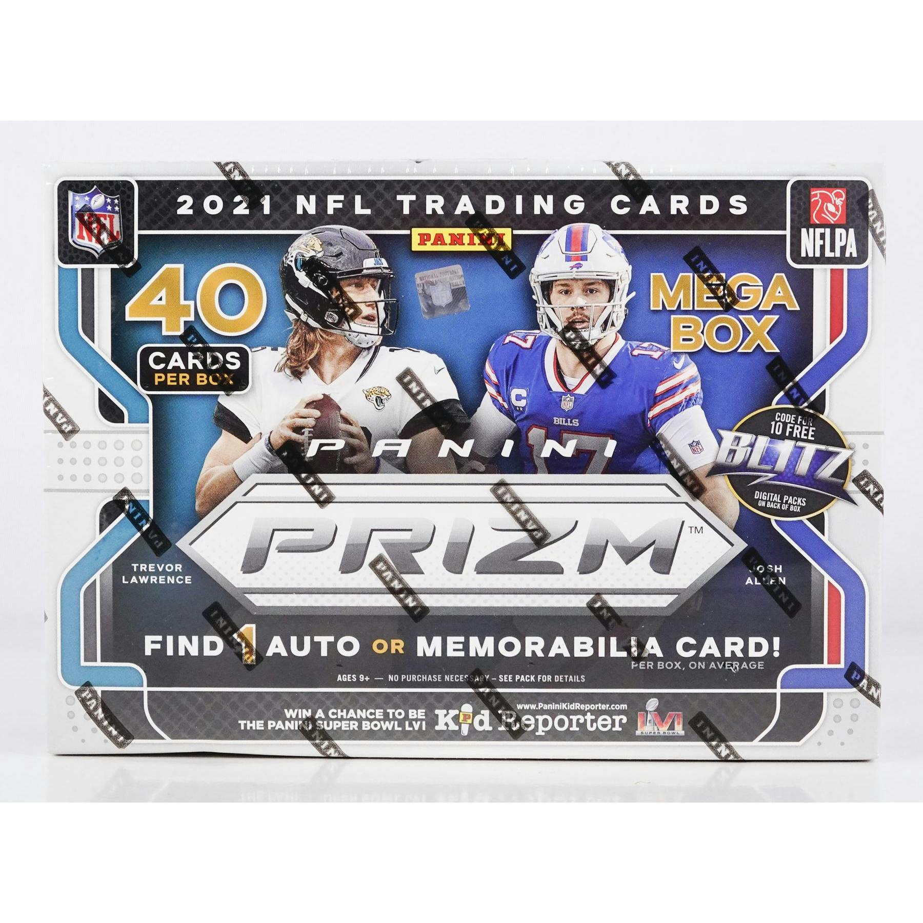 2021 Panini Prizm Football Mega Box (Pink Prizms) (Reed Buy)
