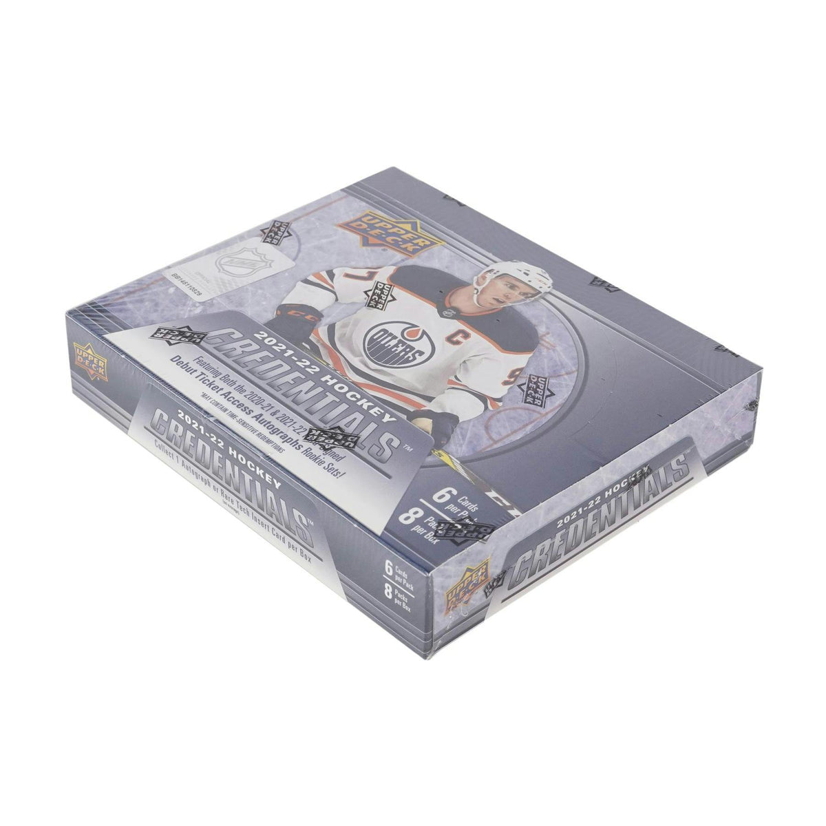 2021/22 Upper Deck Credentials Hockey Hobby 20-Box Case