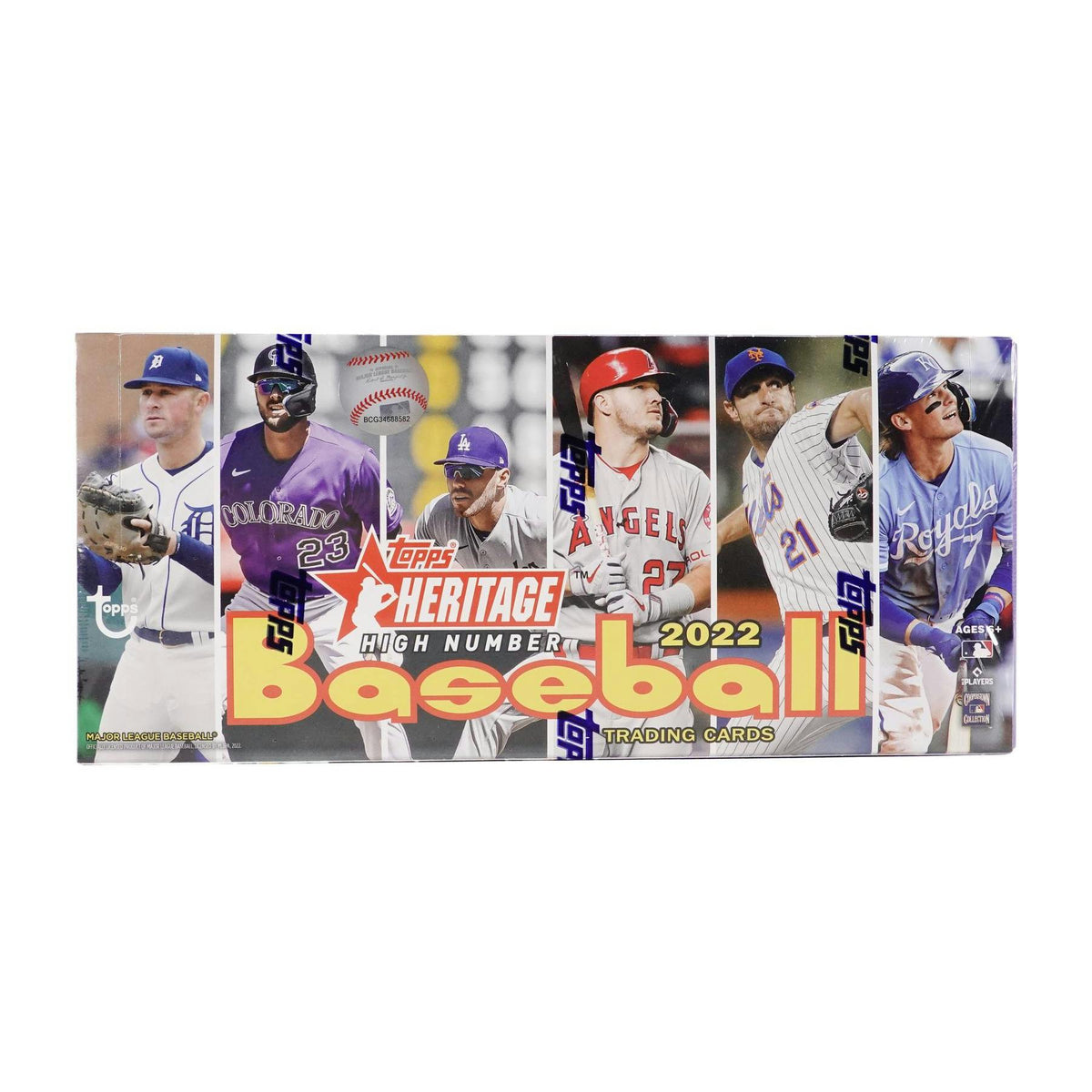 2022 Topps Heritage High Number Baseball Hobby Box