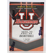 2021/22 Bowman University Basketball Blaster Box (Pink Parallels!)