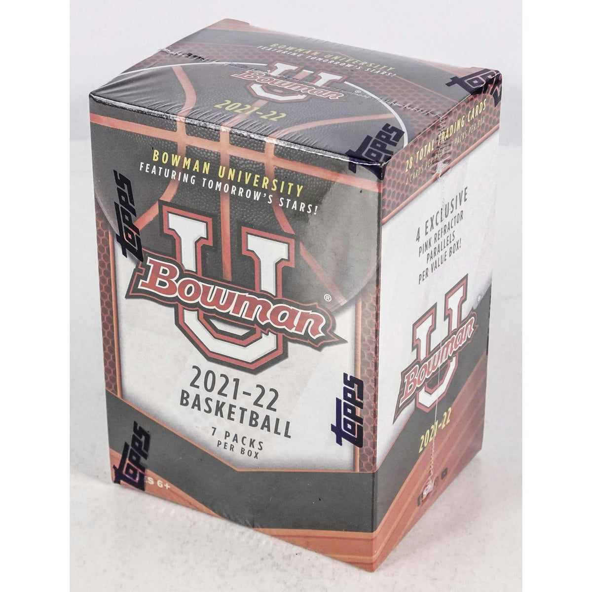 2021/22 Bowman University Basketball Blaster Box (Pink Parallels!)