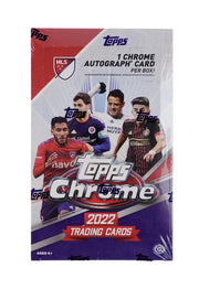 2022 Topps Chrome MLS Major League Soccer Hobby Box (Reed Buy)