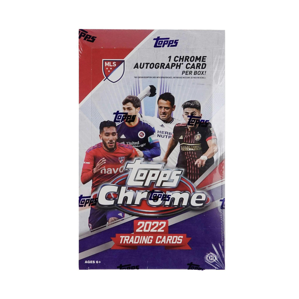 2022 Topps Chrome MLS Major League Soccer Hobby Box (Reed Buy)