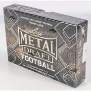 2022 Leaf Metal Draft Football Hobby Jumbo Box (Reed Buy)