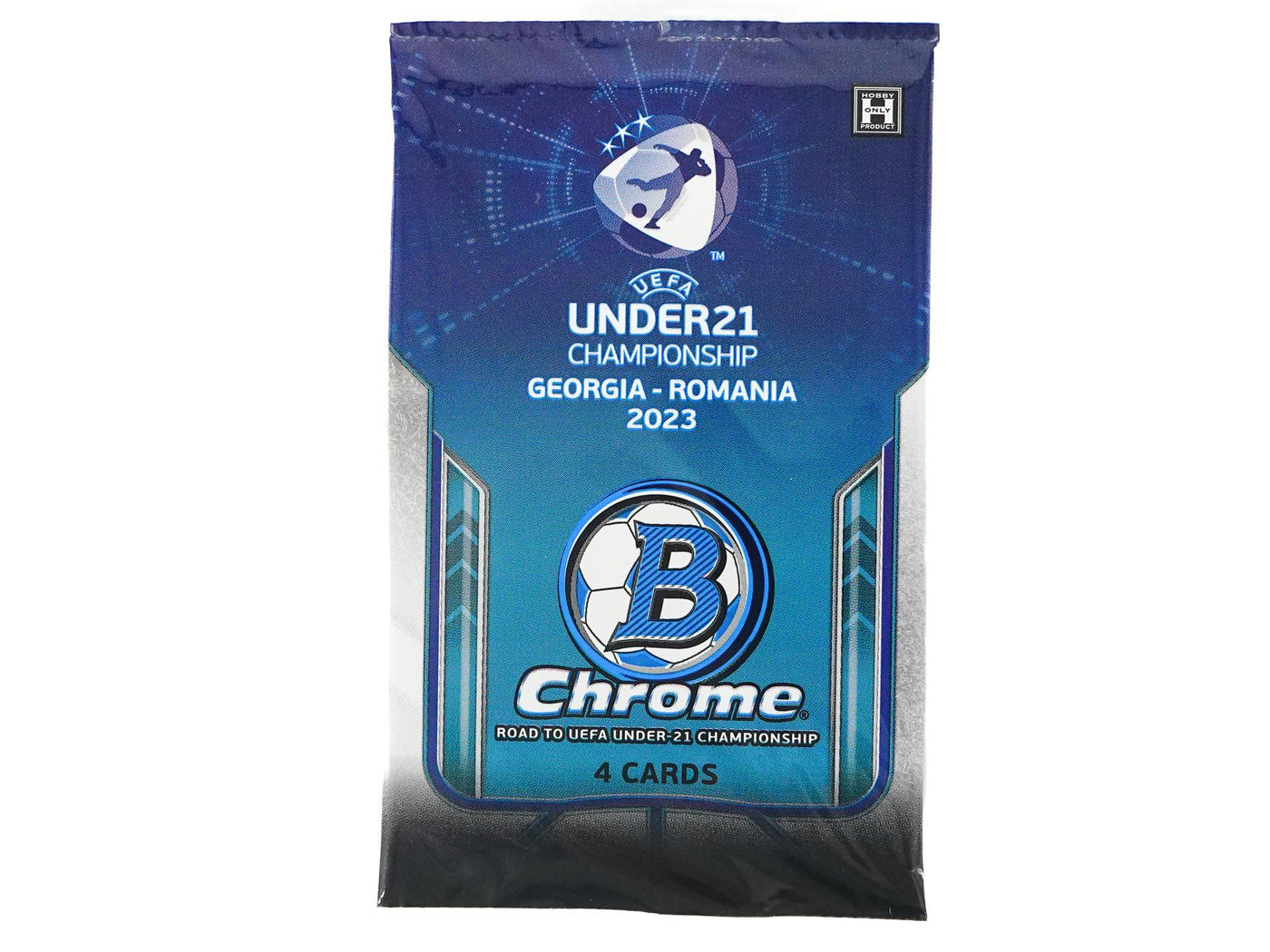 2022 Bowman Chrome Road to UEFA Under-21 European Championship Soccer Hobby Pack