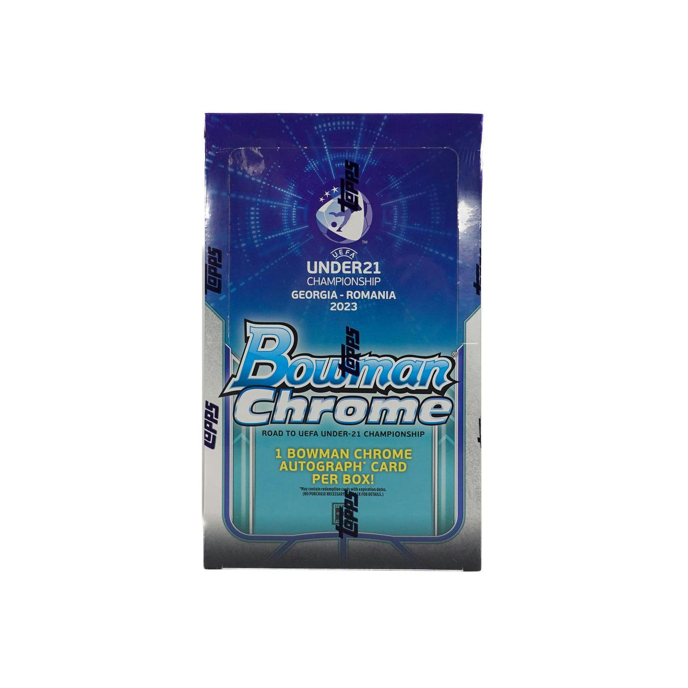 2022 Bowman Chrome Road to UEFA Under-21 European Championship Soccer Hobby Box