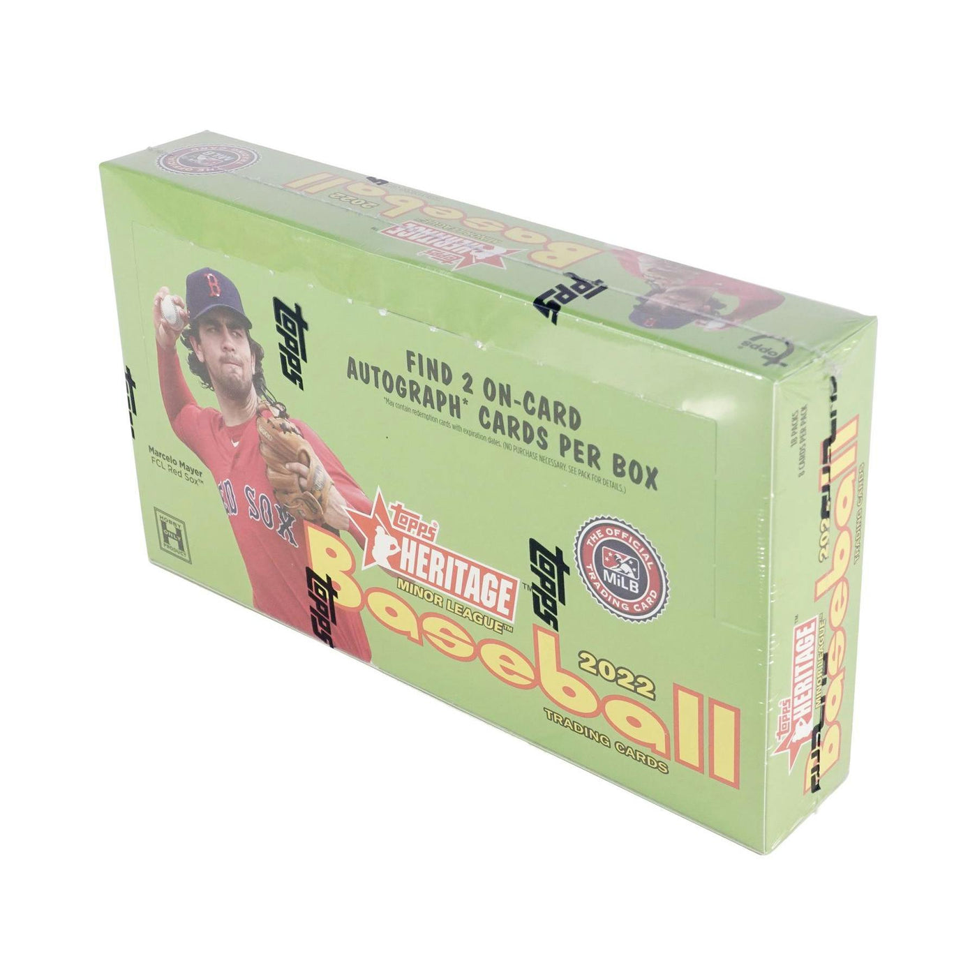 2022 Topps Heritage Minor League Baseball Hobby Box