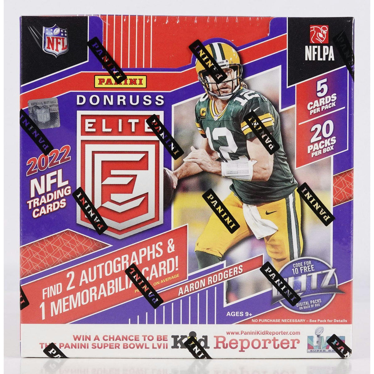 2022 Panini Donruss Elite Football Hobby Box (Reed Buy)