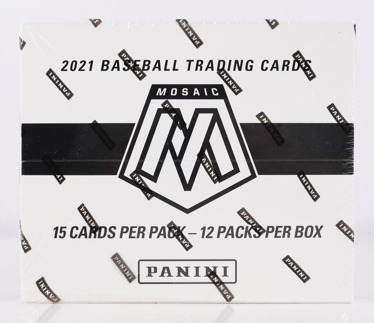2021 Panini Mosaic Baseball Cello Multi Fat Pack 12-Pack Box