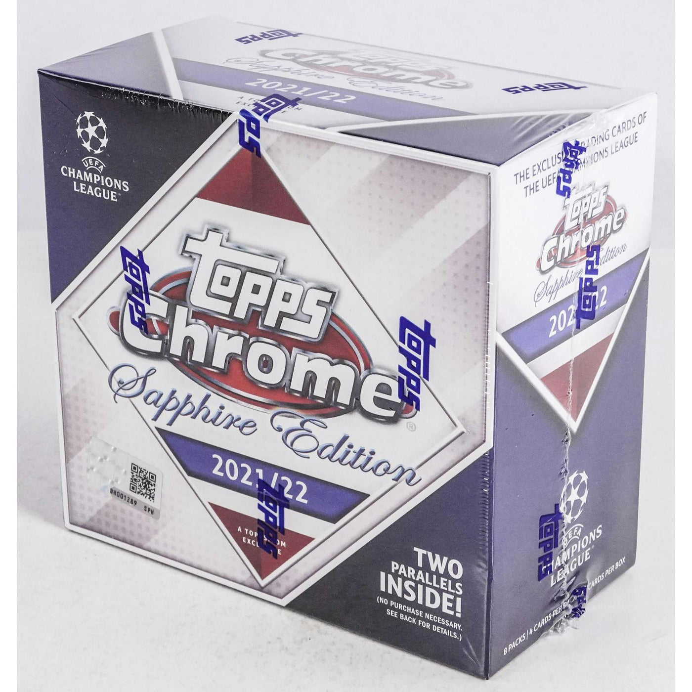 2021/22 Topps UEFA Champions League Chrome Sapphire Soccer Hobby Box