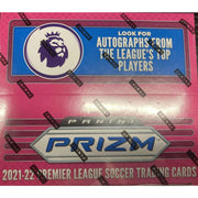 2021/22 Panini Prizm Premier League EPL Soccer 24-Pack Retail 20-Box Case