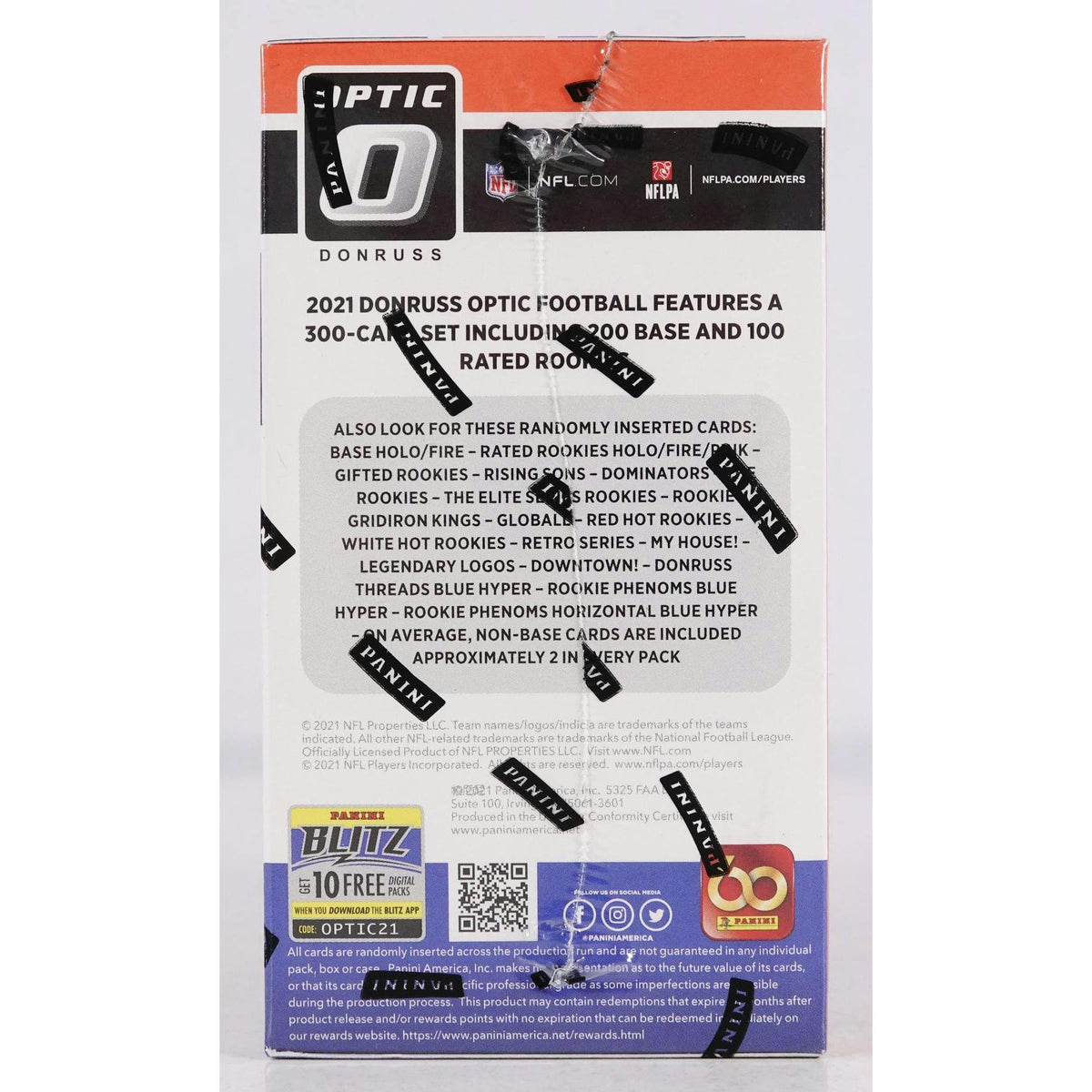 2021 Panini Donruss Optic Football Blaster Box (Pink Parallels) (Reed Buy)