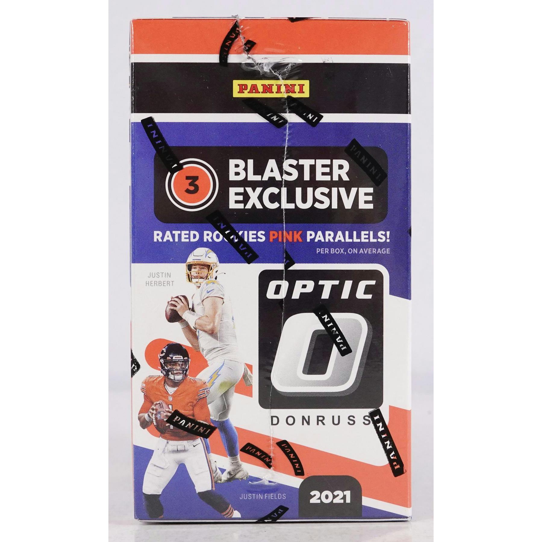 2021 Panini Donruss Optic Football Blaster Box (Pink Parallels) (Reed Buy)