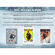2022/23 Topps NHL Hockey Sticker Collection 50-Pack Box