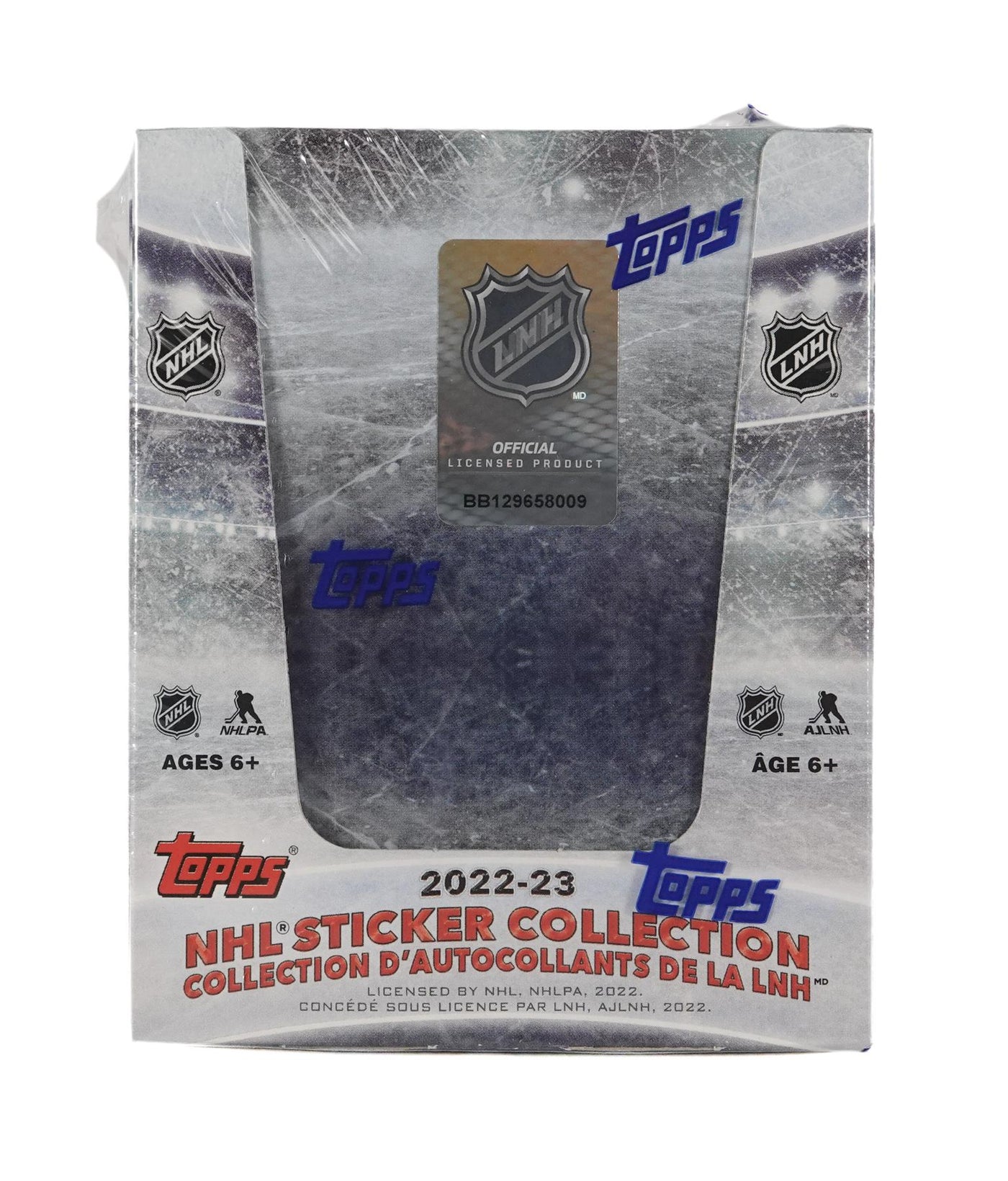 2022/23 Topps NHL Hockey Sticker Collection 50-Pack Box