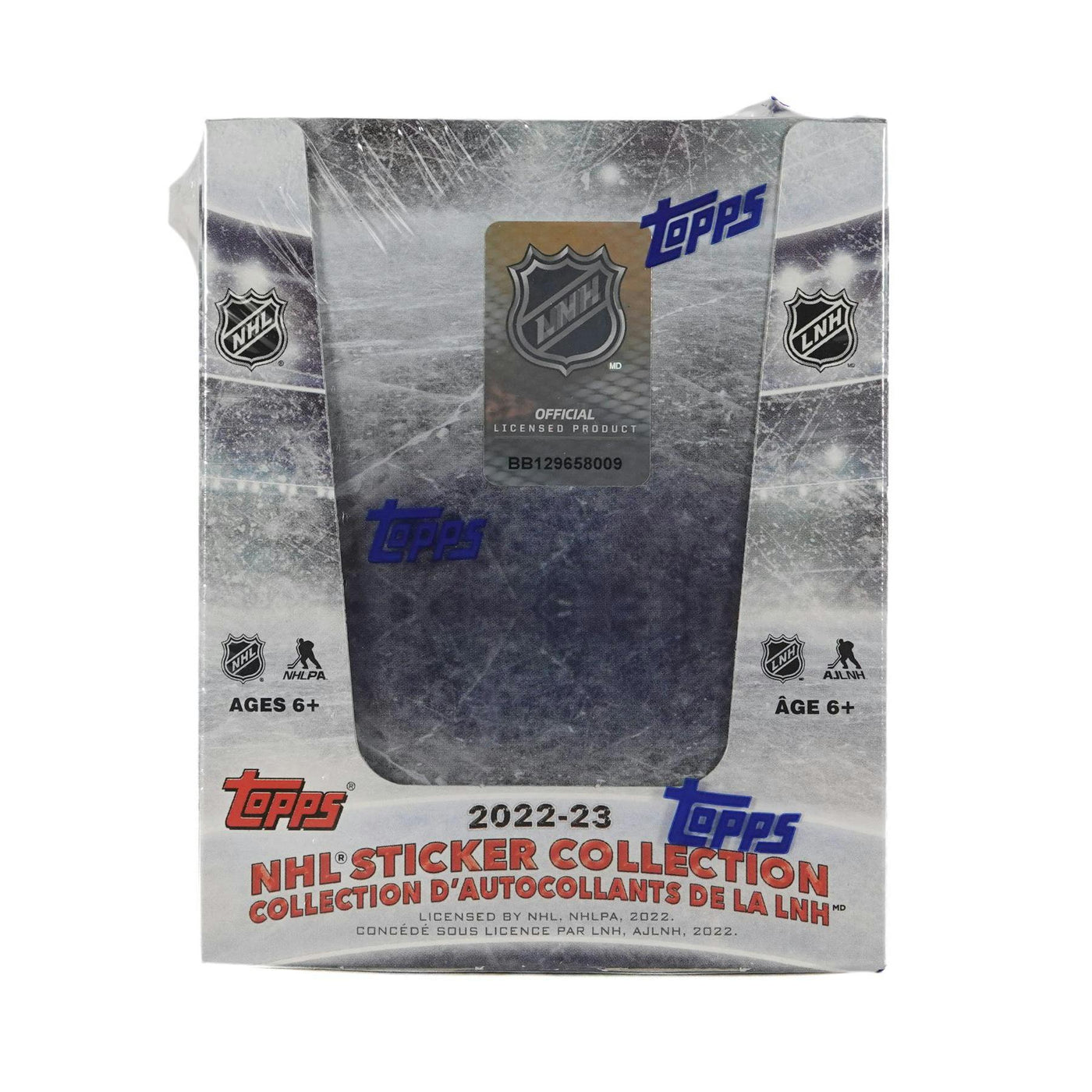 2022/23 Topps NHL Hockey Sticker Collection 50-Pack Box