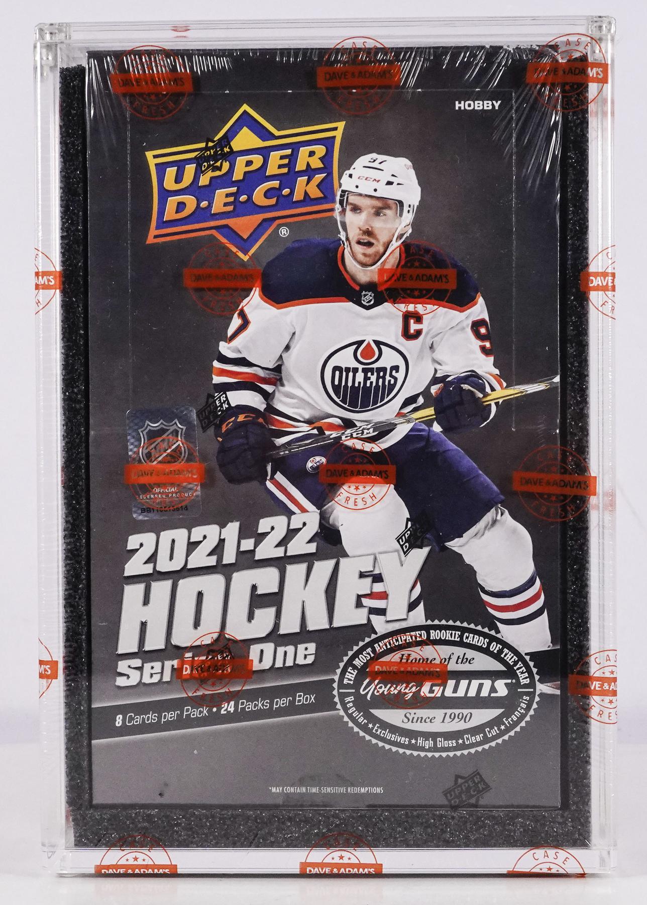 2021/22 Upper Deck Series 1 Hockey Hobby Box (Case Fresh)