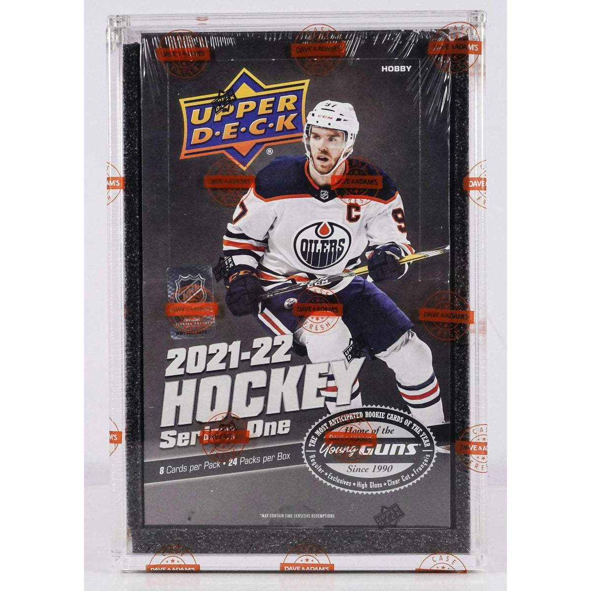 2021/22 Upper Deck Series 1 Hockey Hobby Box (Case Fresh)