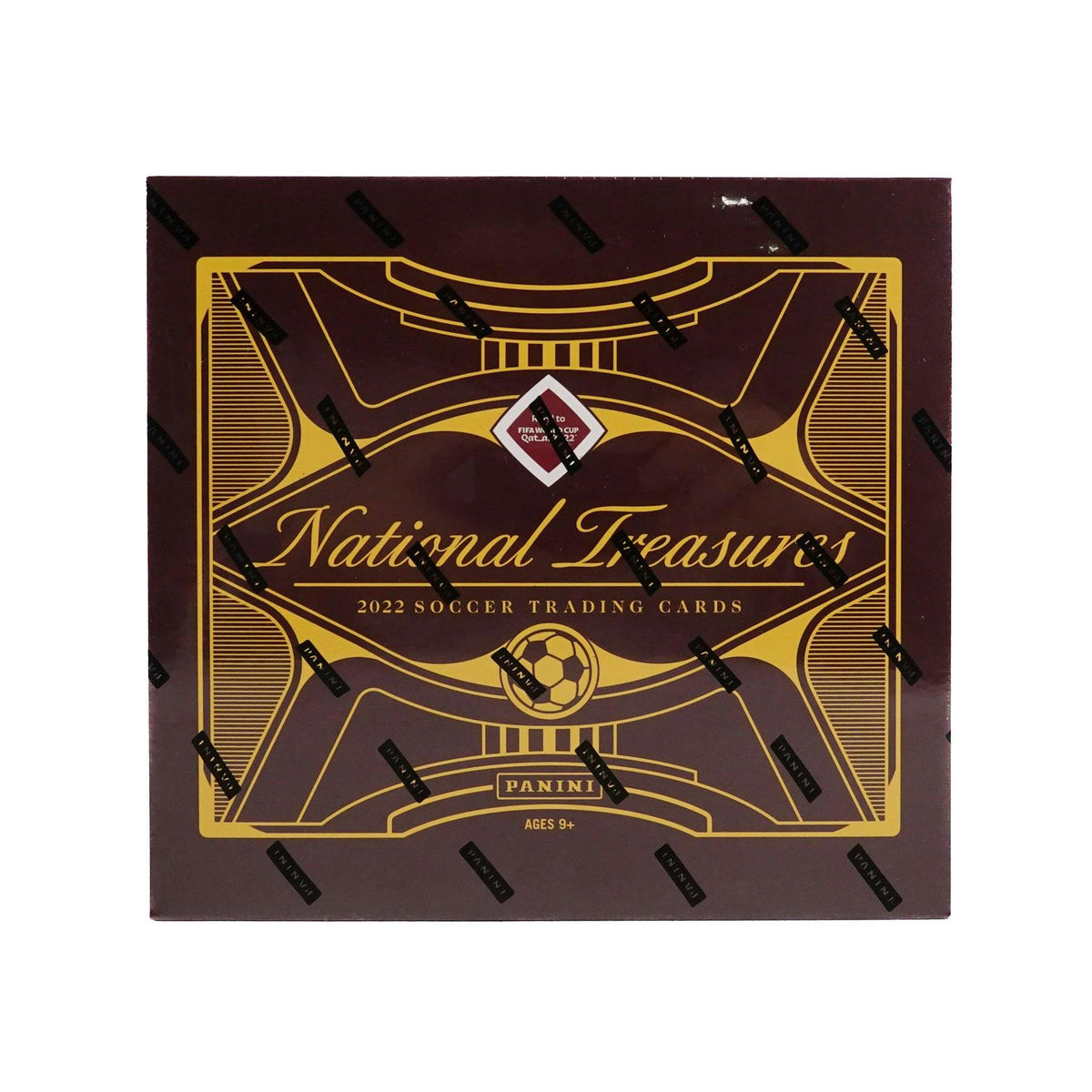 2022 Panini National Treasures Road to FIFA World Cup Soccer Hobby 4-Box Case