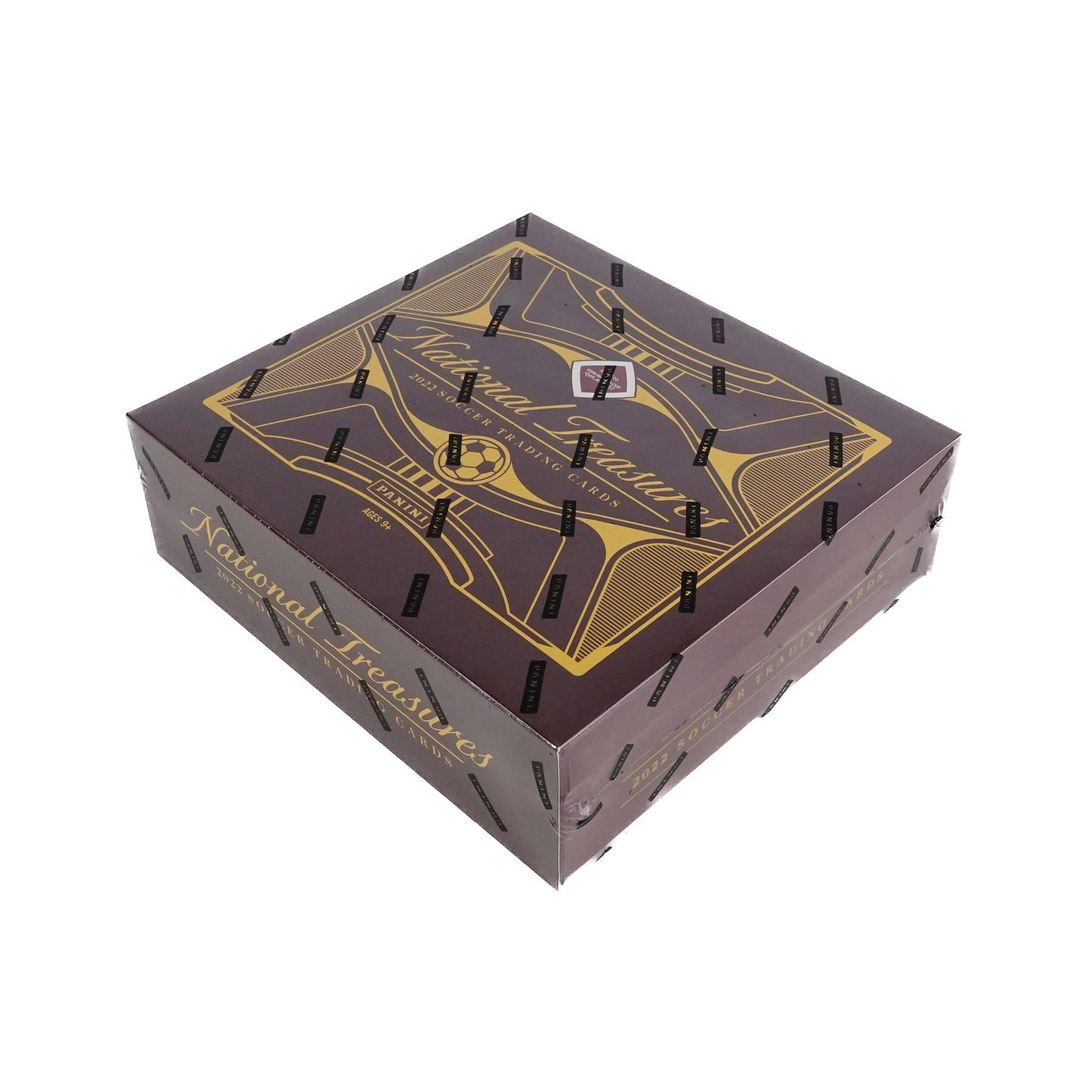 2022 Panini National Treasures Road to FIFA World Cup Soccer Hobby 4-Box Case