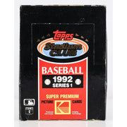 1992 Topps Stadium Club Series 1 Baseball Hobby Box