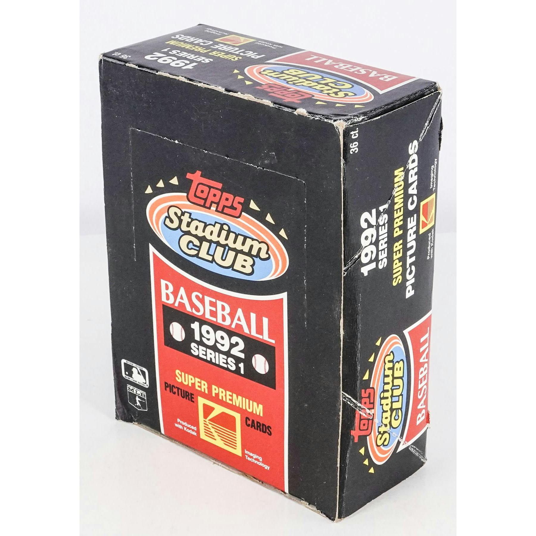 1992 Topps Stadium Club Series 1 Baseball Hobby Box